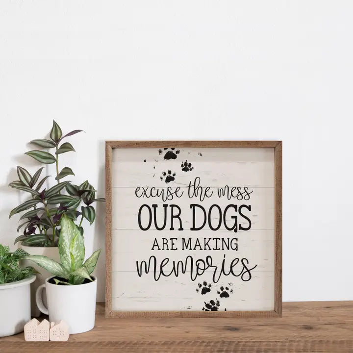 Our Dogs Are Making Memories Paws