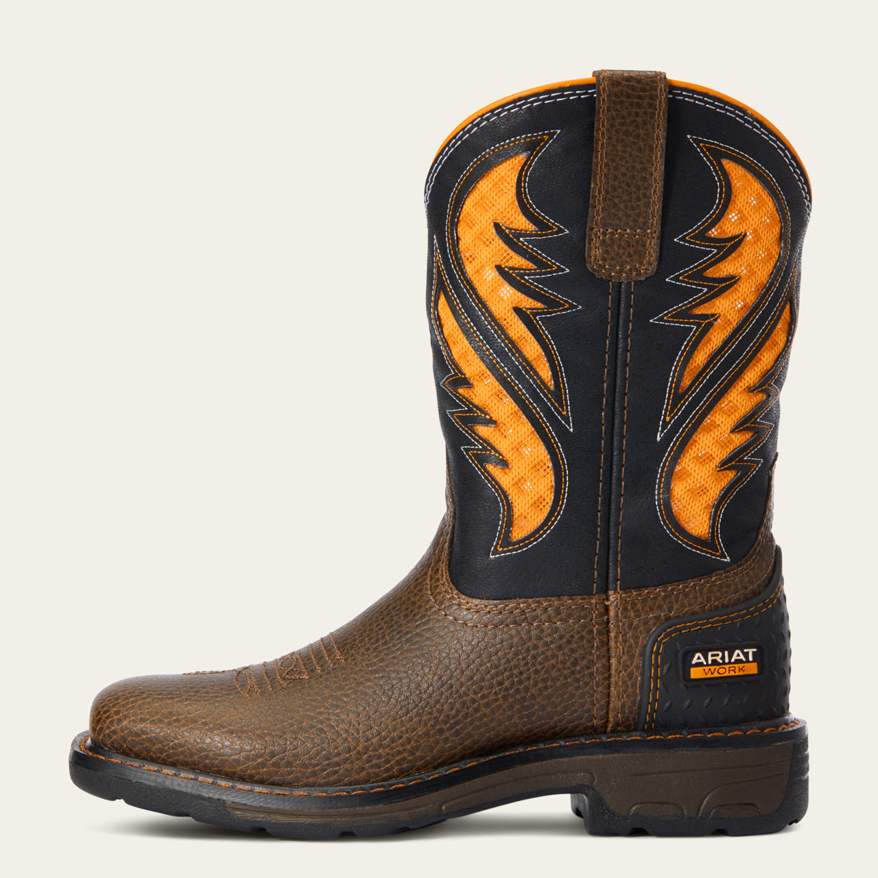 Ariat Boys' VentTEK Western Work Boots - Broad Square Toe