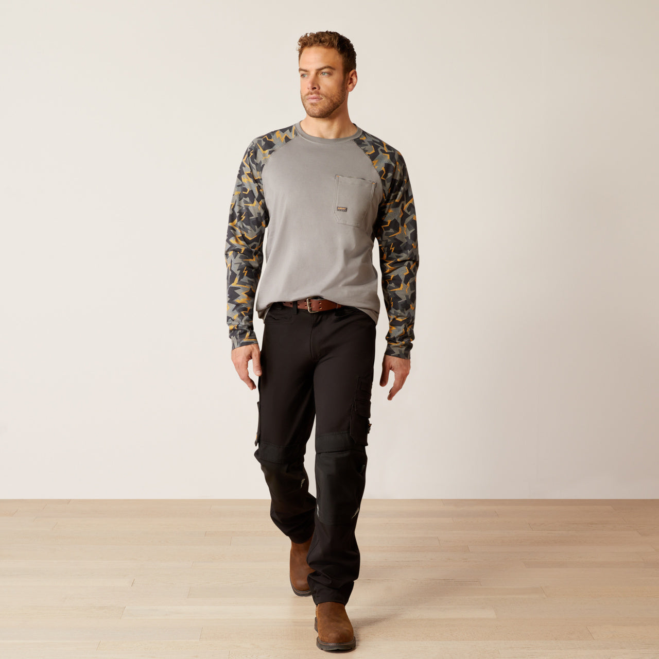 Ariat Men's Rebar Baseball Tee