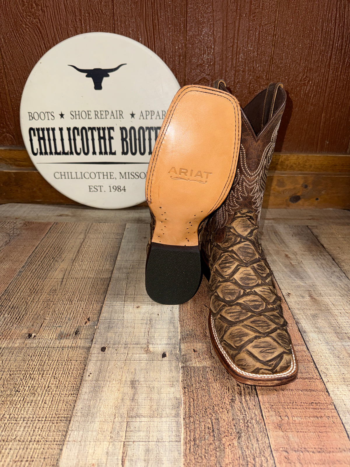 Ariat Riverside Bass Print Boots