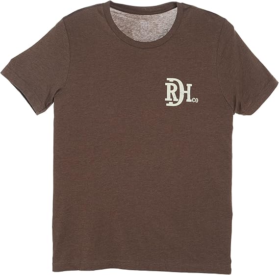 Red Dirt Hat Company Co Brown Buffalo Chip Tee