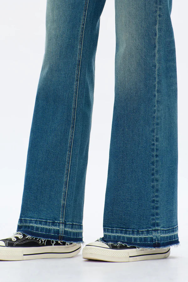 Bayeas Low Rise Wide Leg Jean