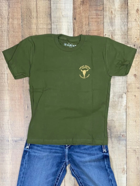 Ariat Bison Skull T-Shirt - Youth