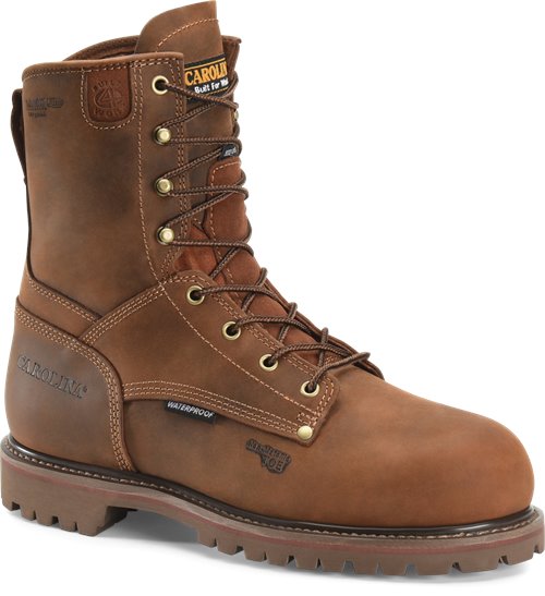 CAROLINA MEN'S 8" INSULATED WP COMP TOE WORK BOOTS