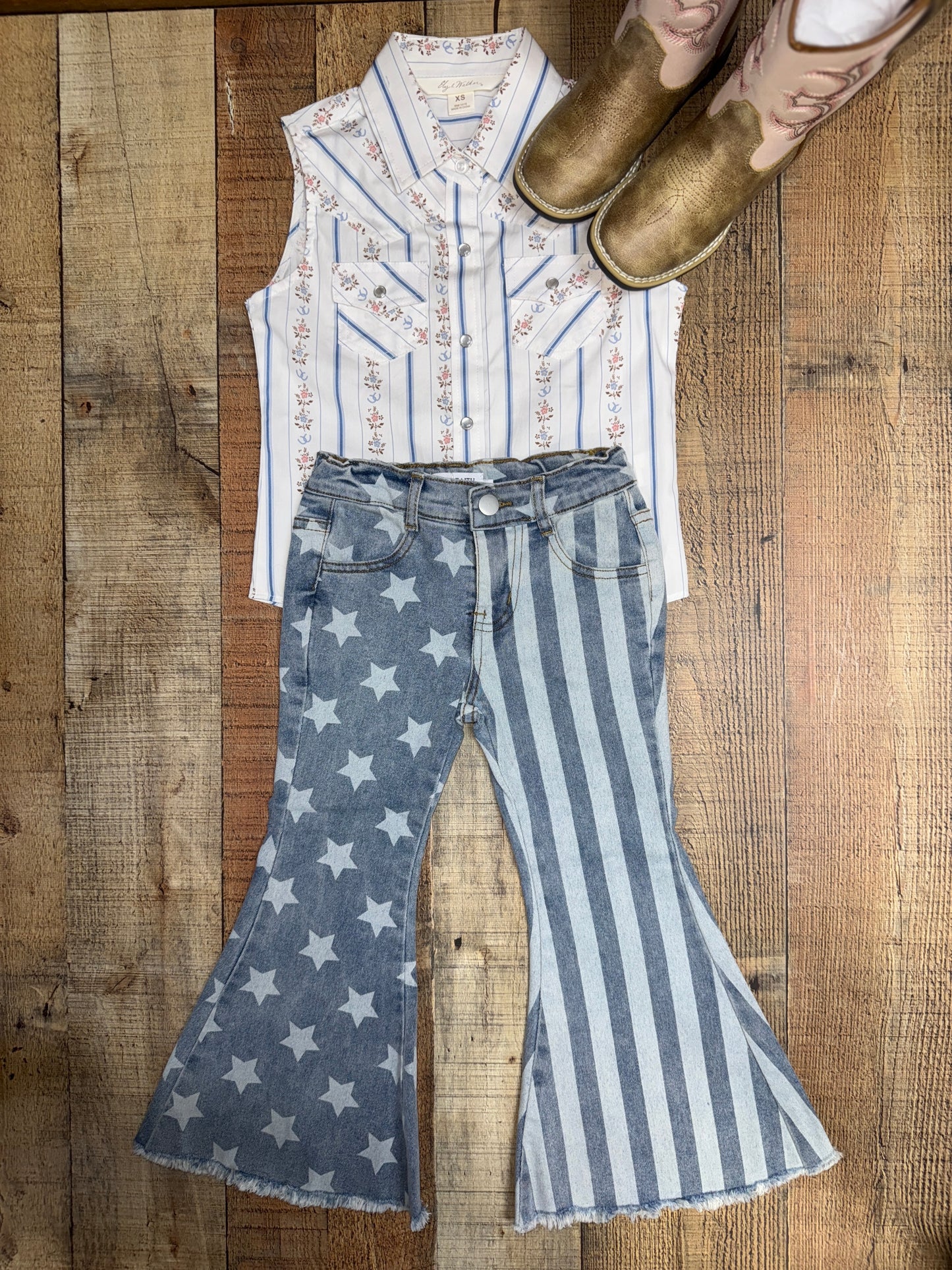 Girl's 4th Of July Jeans