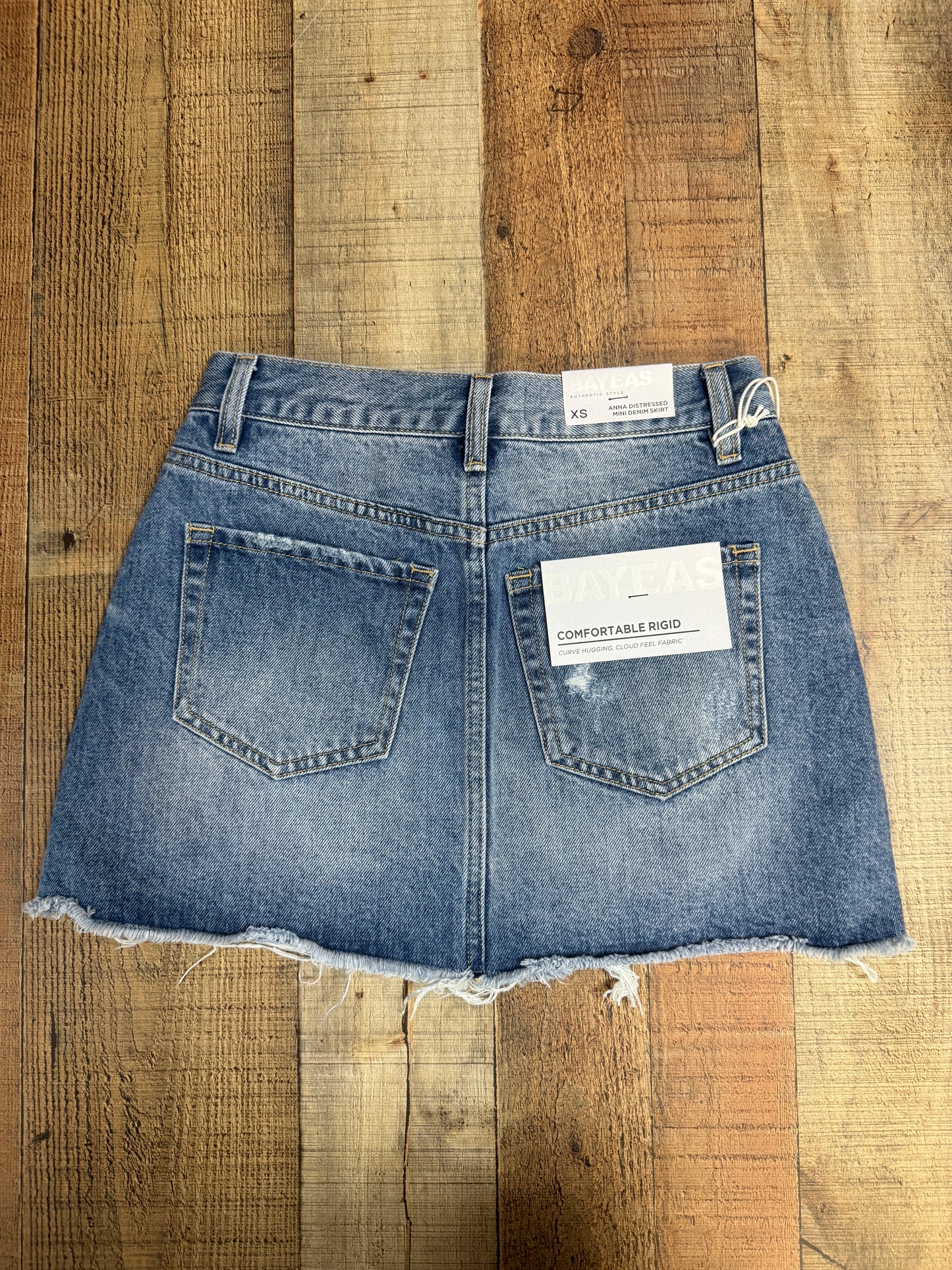 Bayeas Denim Mini Skirt
