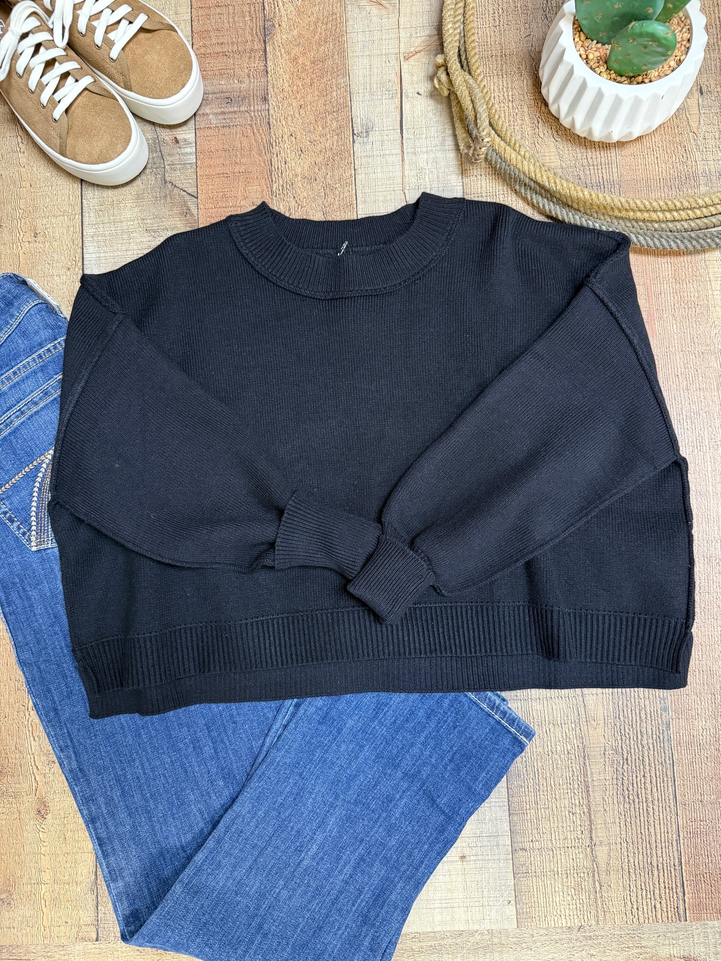 Women's Crop Sweater