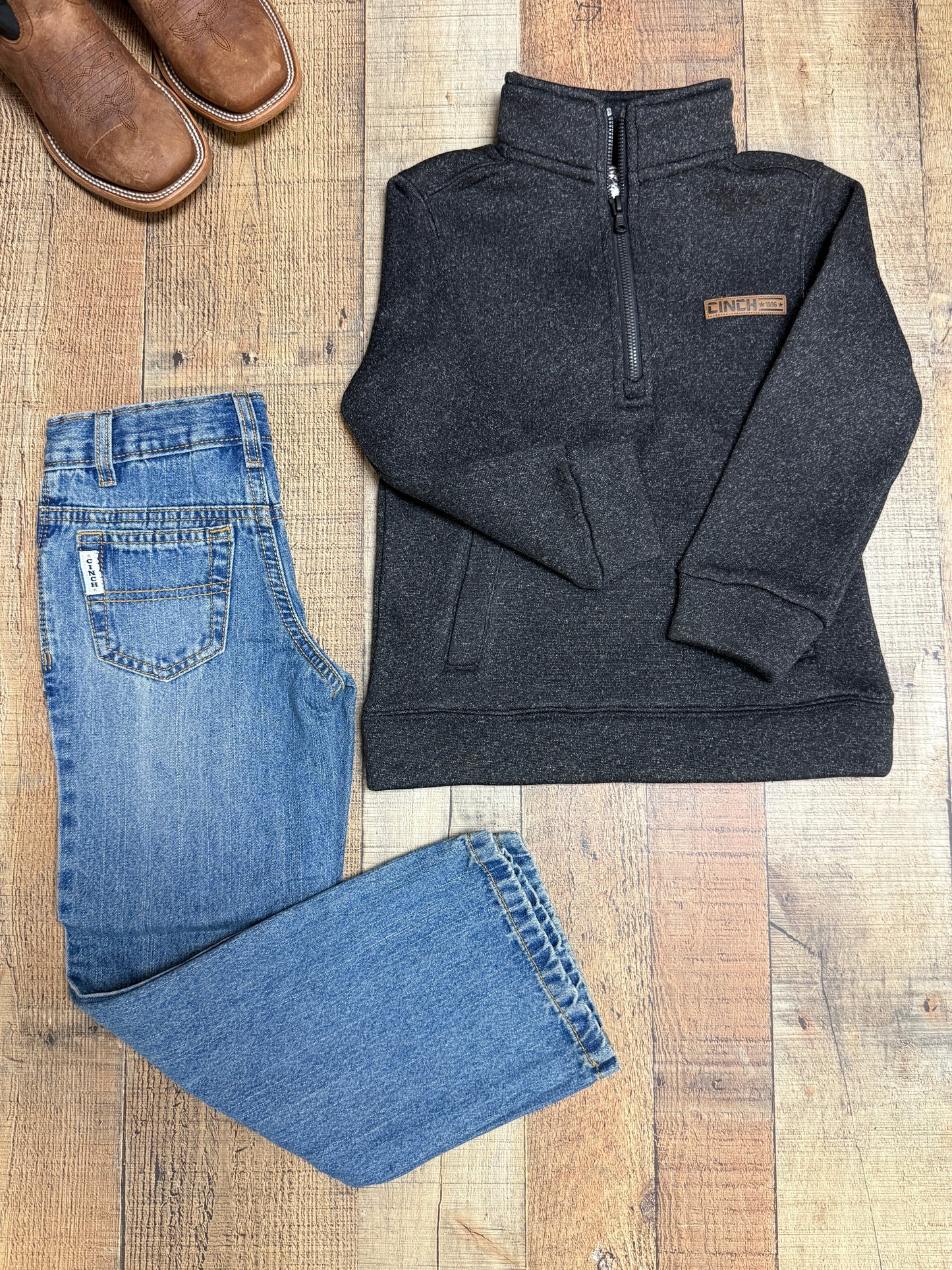 Boy's Cinch 1/2 Zip Pullover