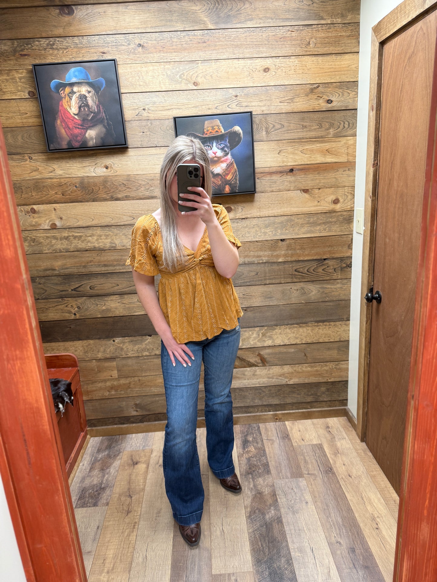 Twist Front Top