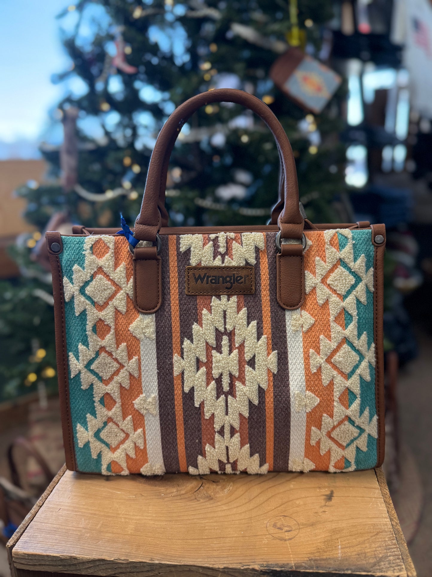 Wrangler Brown Aztec Purse
