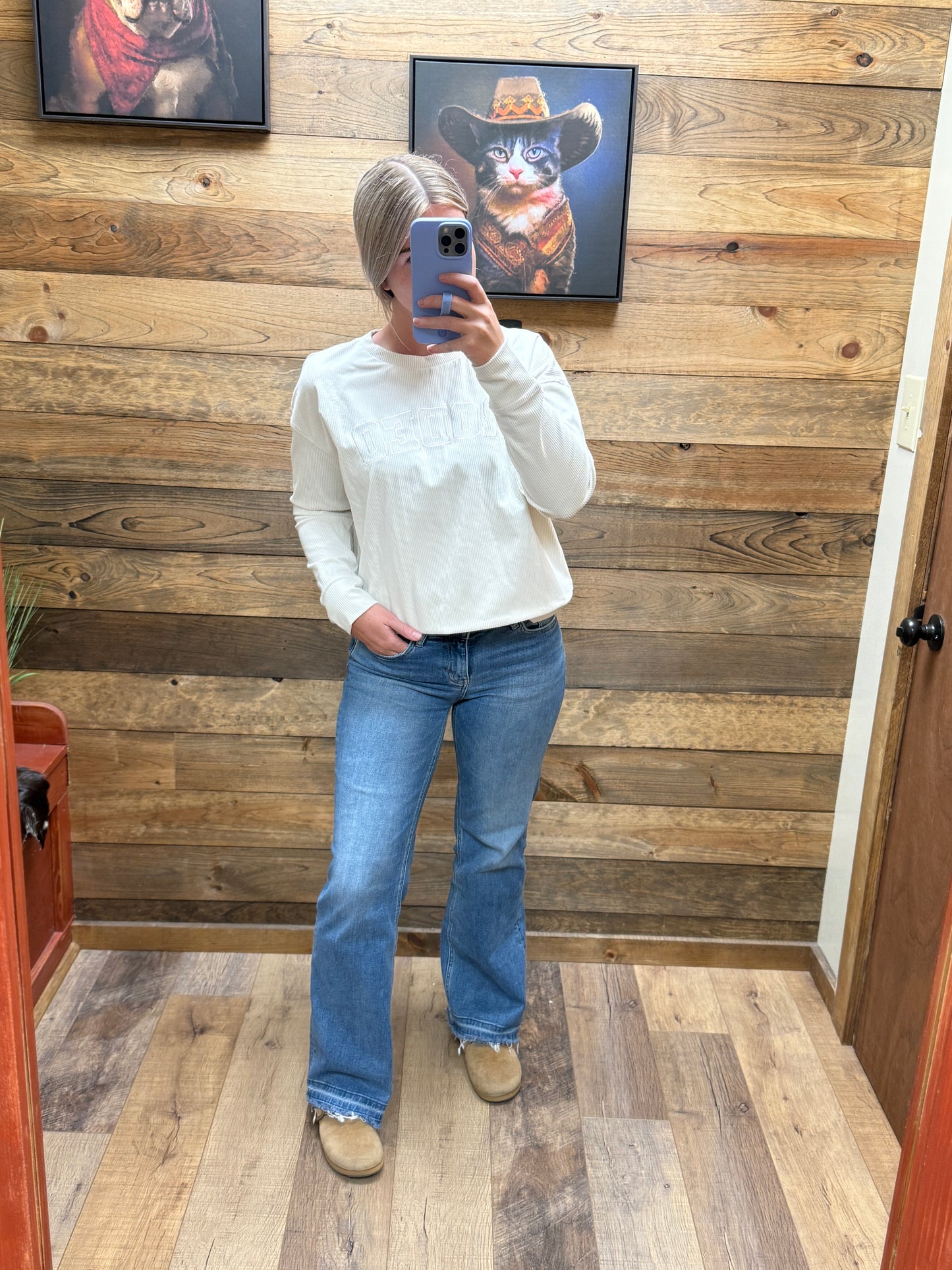 Cinch Rodeo Corduroy Sweatshirt