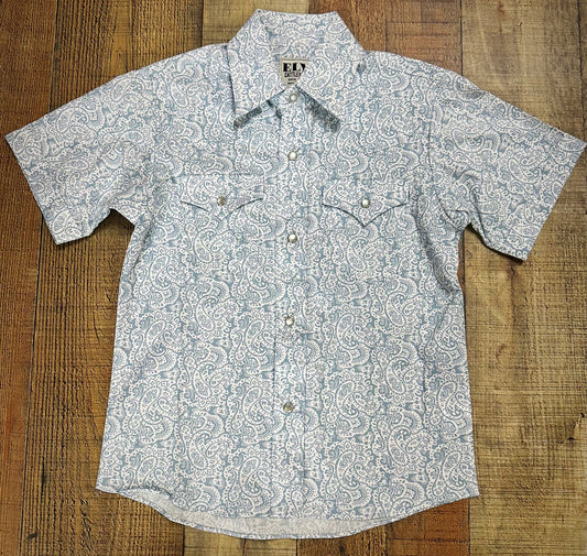 Ely Cattleman Paisley Pearl Snap