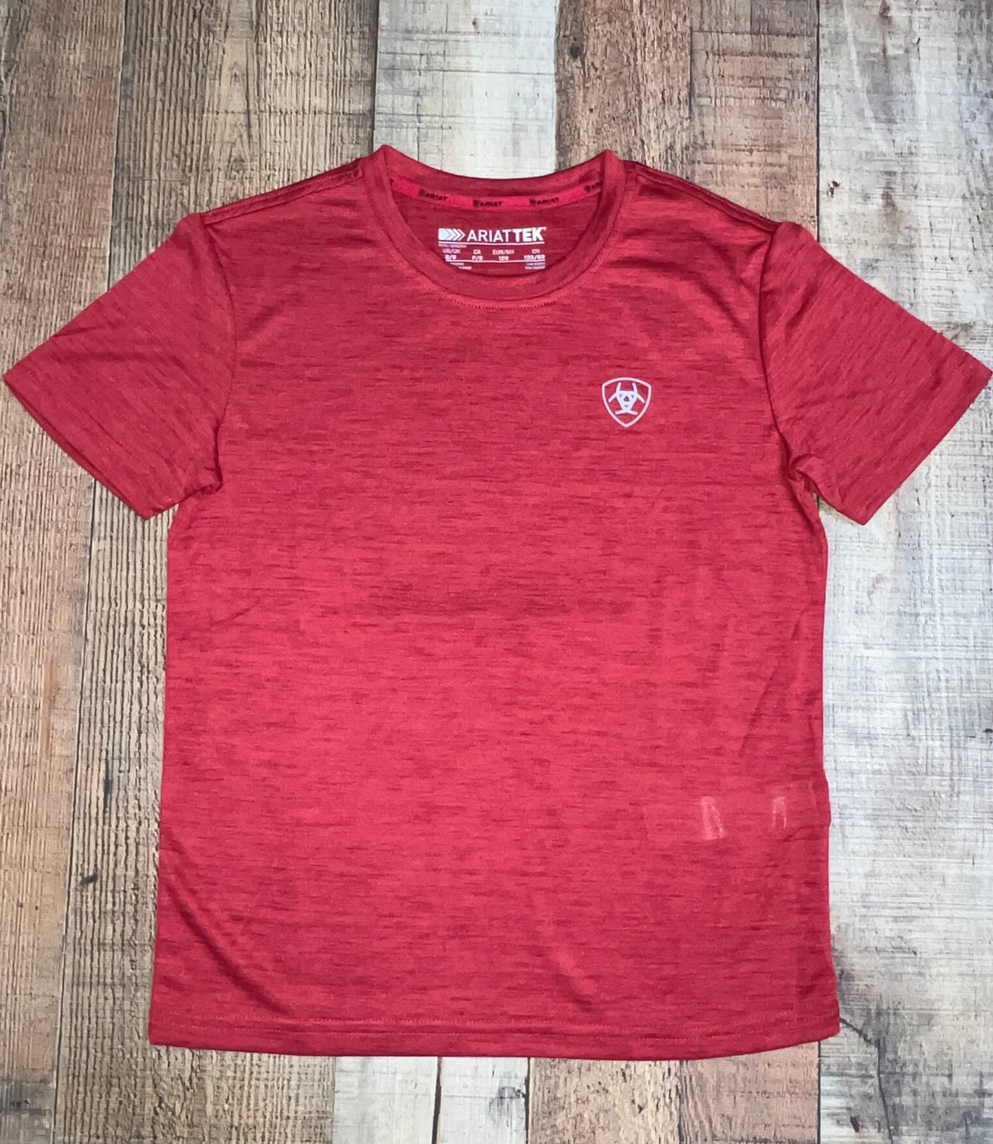 YTH Ariat Charger Vertical Flag Tee