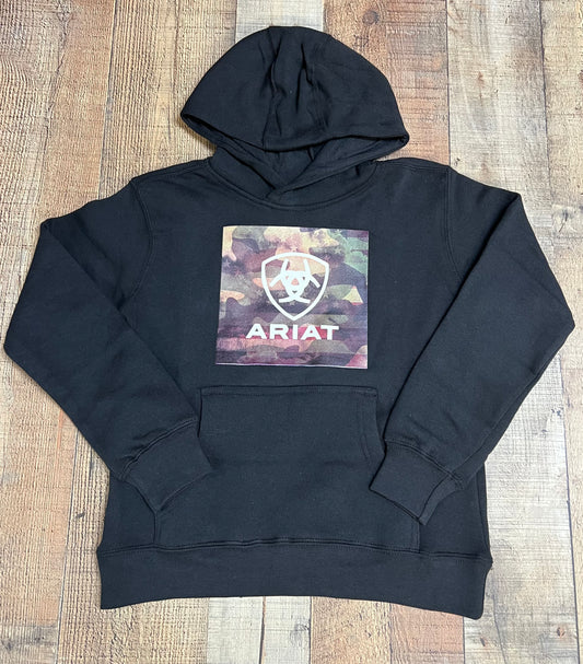 YTH Ariat Protect and Serve Block Hoodie