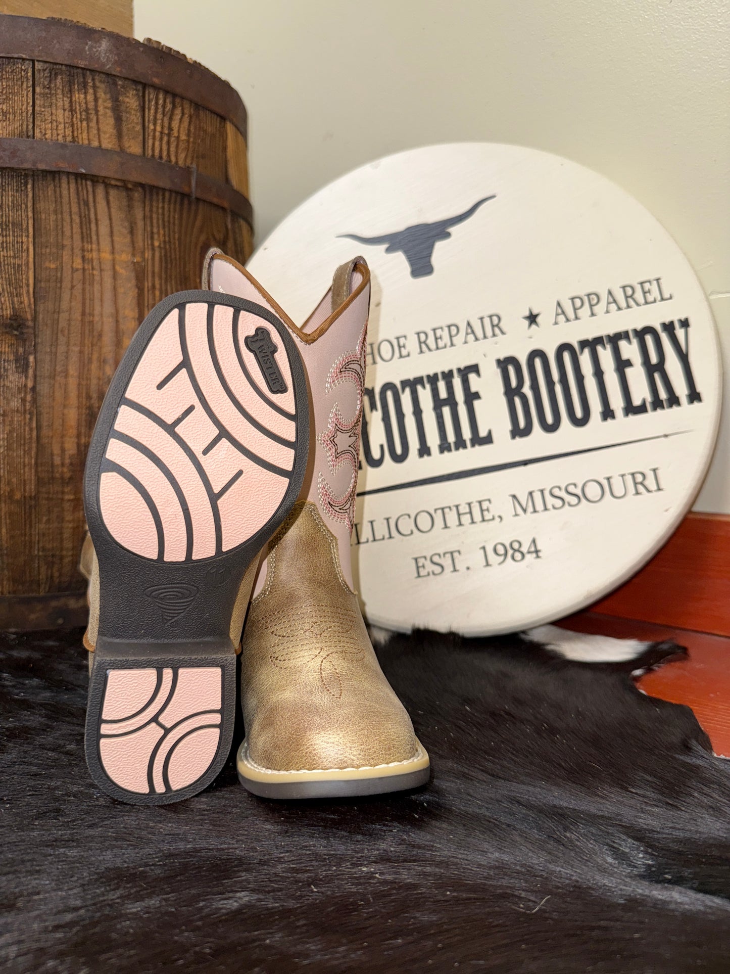 Kids Posy Western Boot