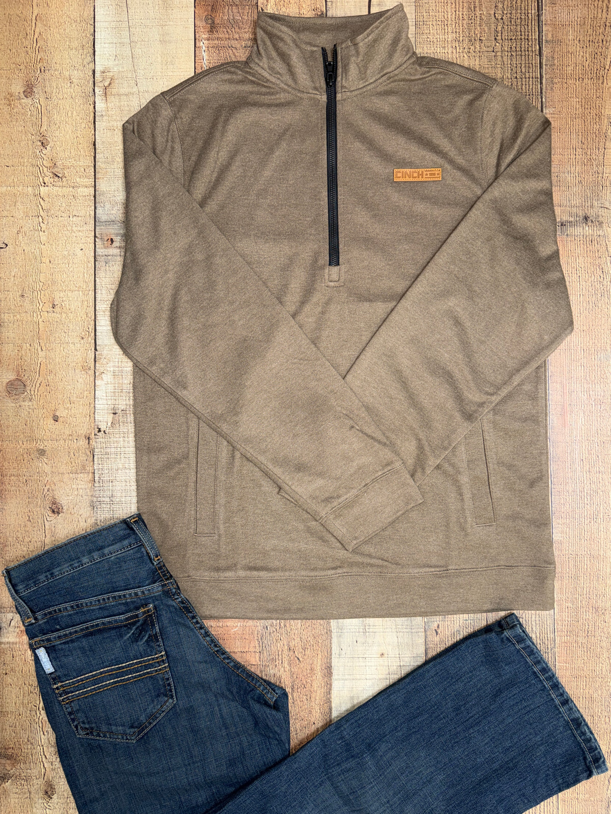 Cinch Men's 1/2 Zip Pullover