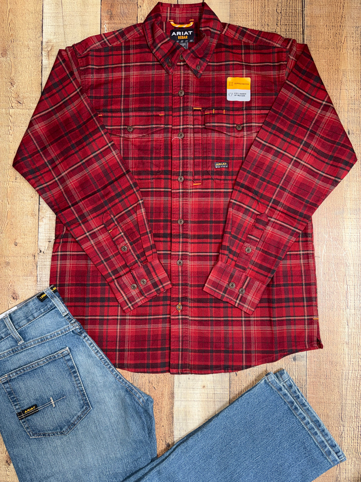 Men's Ariat Rebar Flannel
