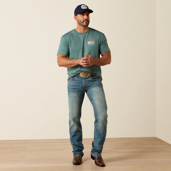 Ariat Hidden Valley Flag Classic Fit T-Shirt
