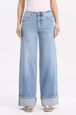 New York Mid Rise Wide Leg