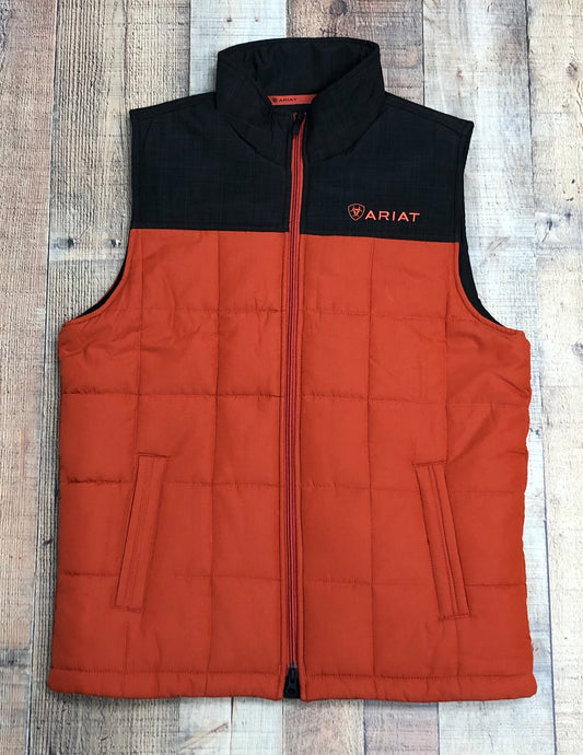 Ariat Insulated Vest Concealed Carry - Rooibos Tea/Espresso