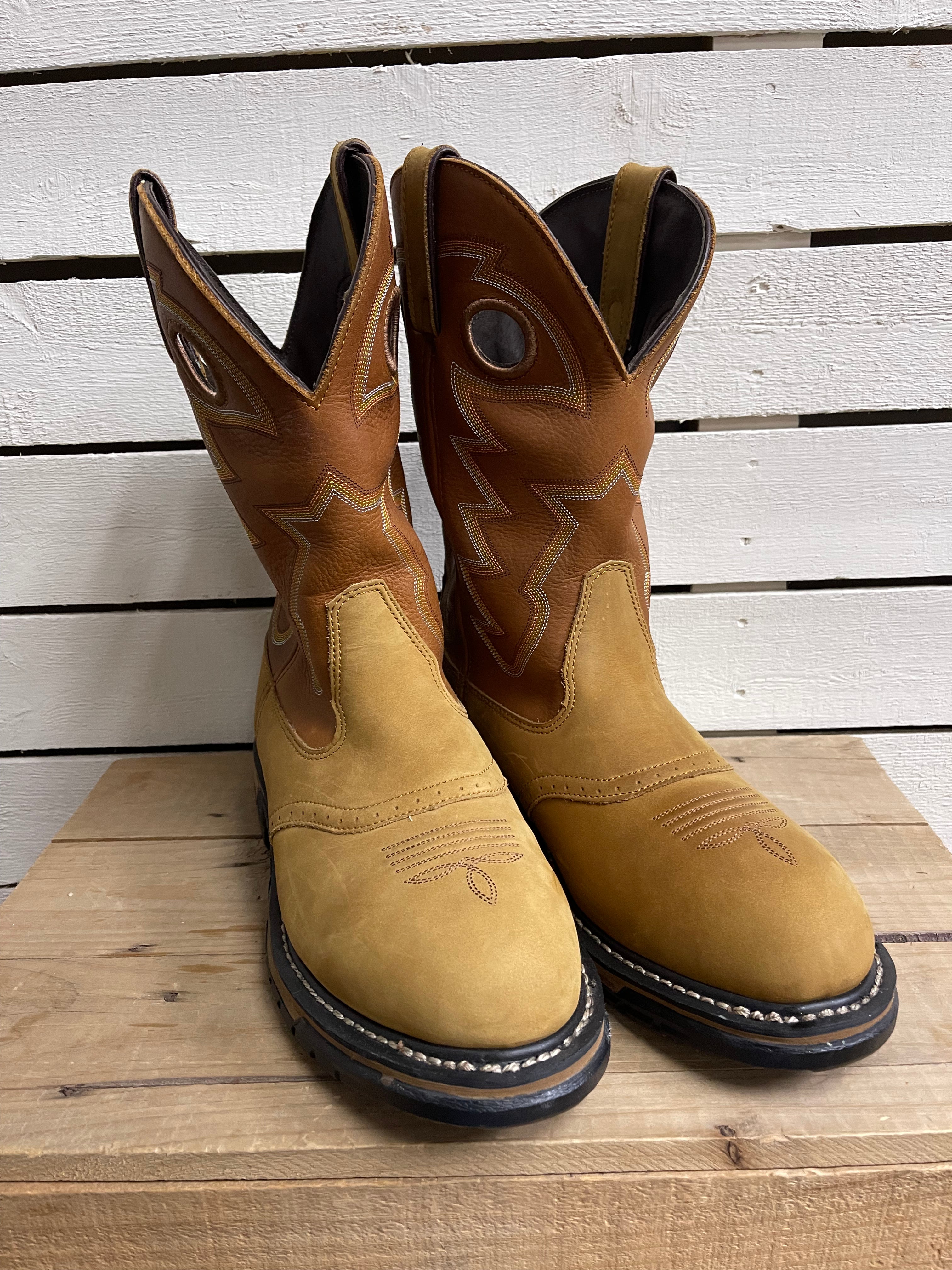 Rocky original ride branson roper waterproof western on sale boots