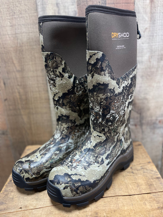 Dryshod Men's Southland Warm Weather Waterproof Camo Rubber Hunting Boot