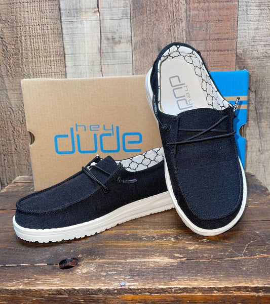 Hey Dude Wendy Youth - Linen Black