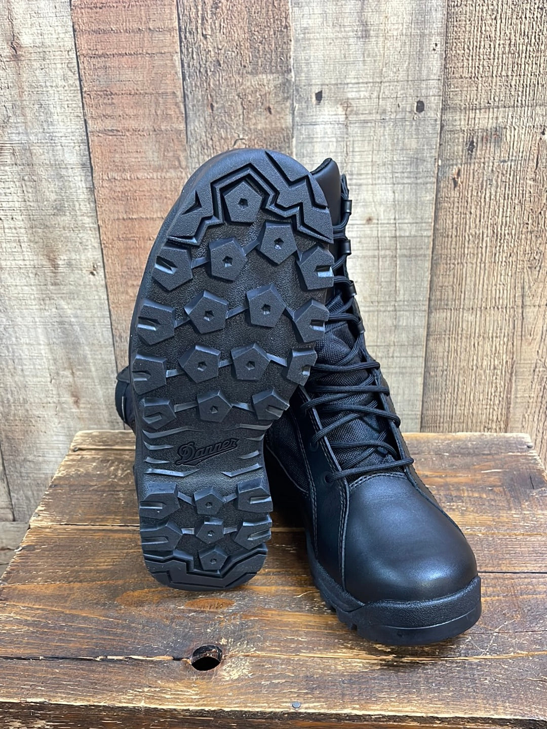 Women's Prowess Side-Zip 8" Black Danner Dry