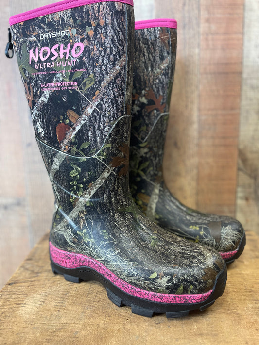 Women's NoSho Ultra Hunt Cold Conditions Rubber Boot by DryShod