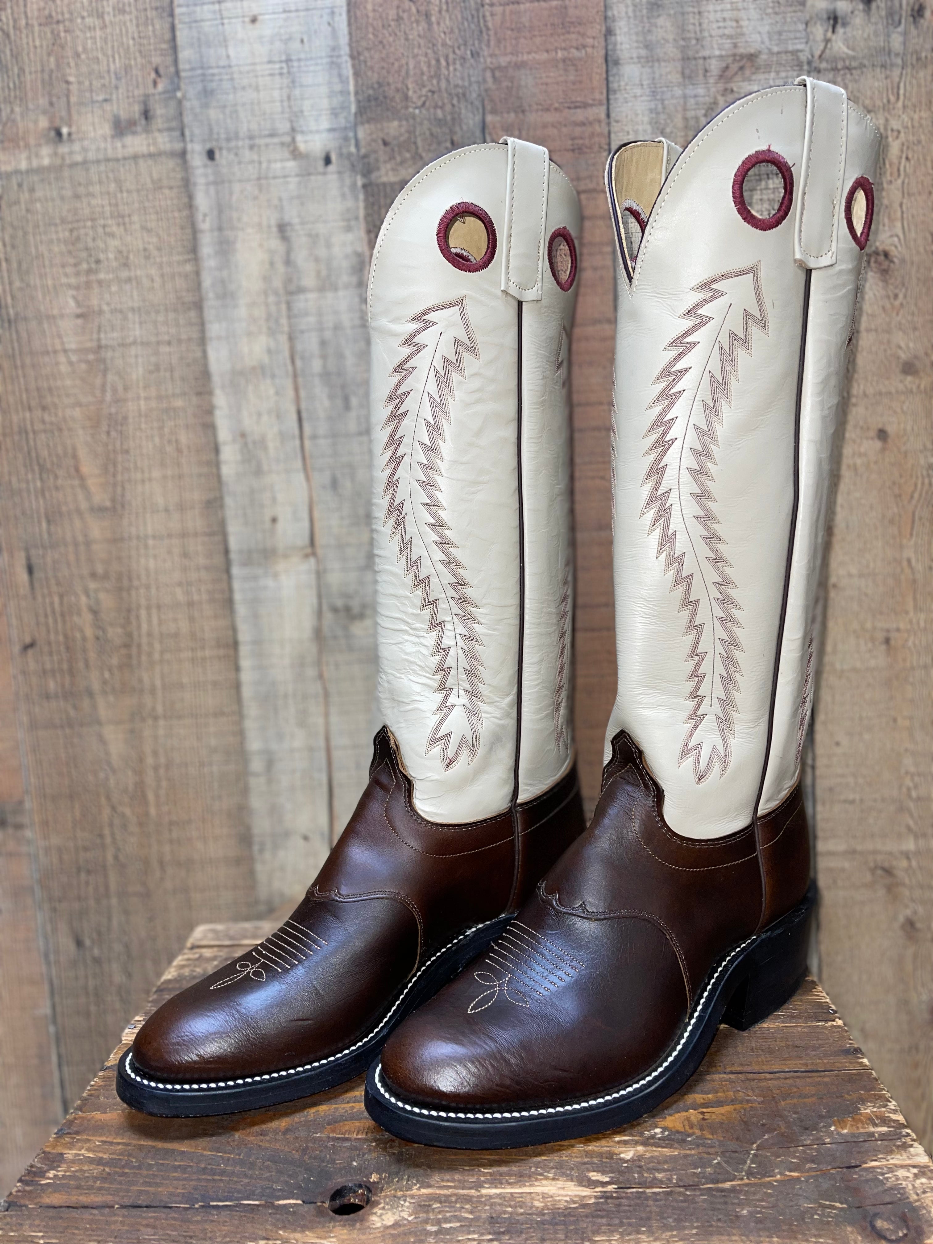 Tall top top cowboy boots