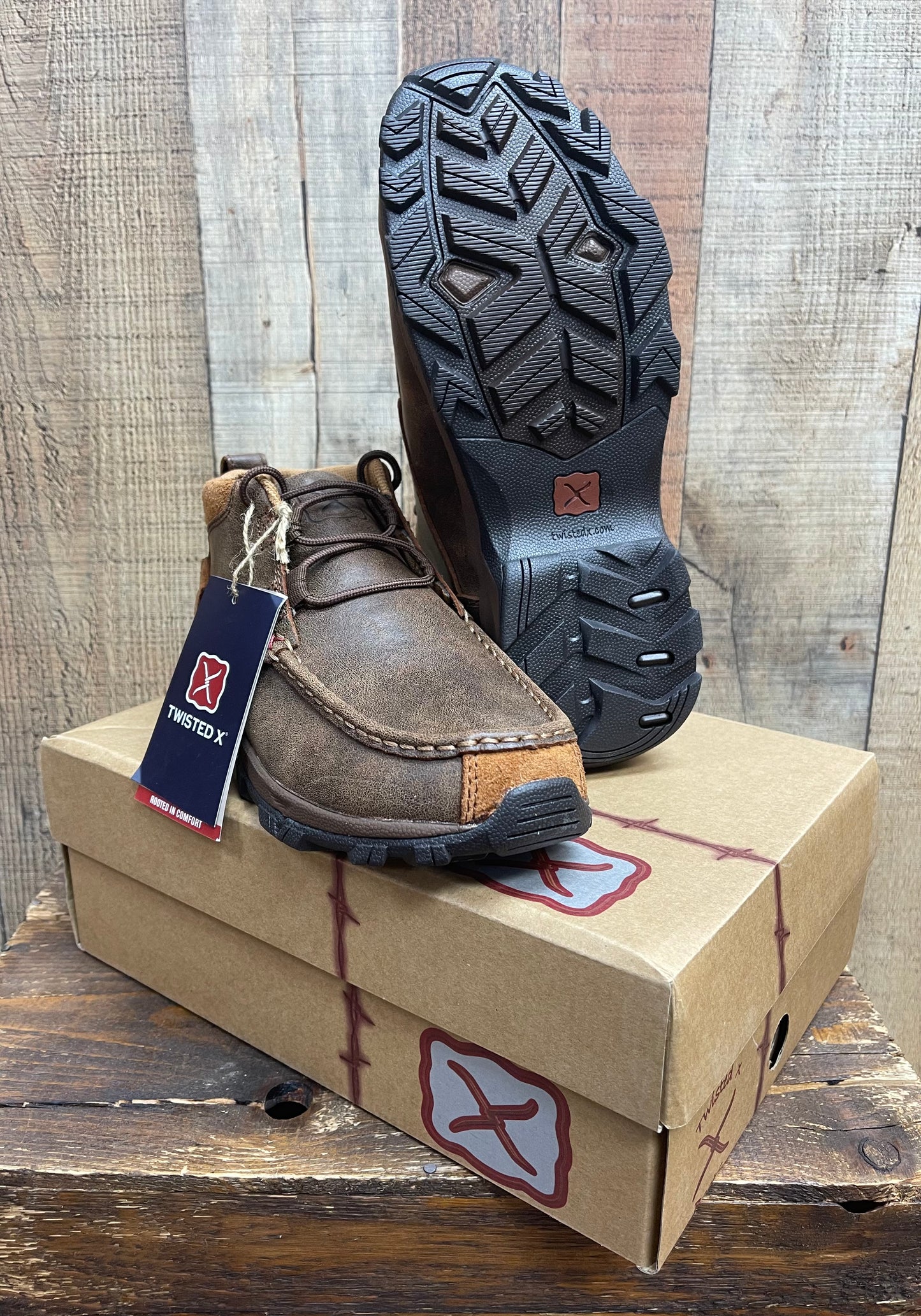 Twisted X Chukka 4" Hiker Boot - Brown