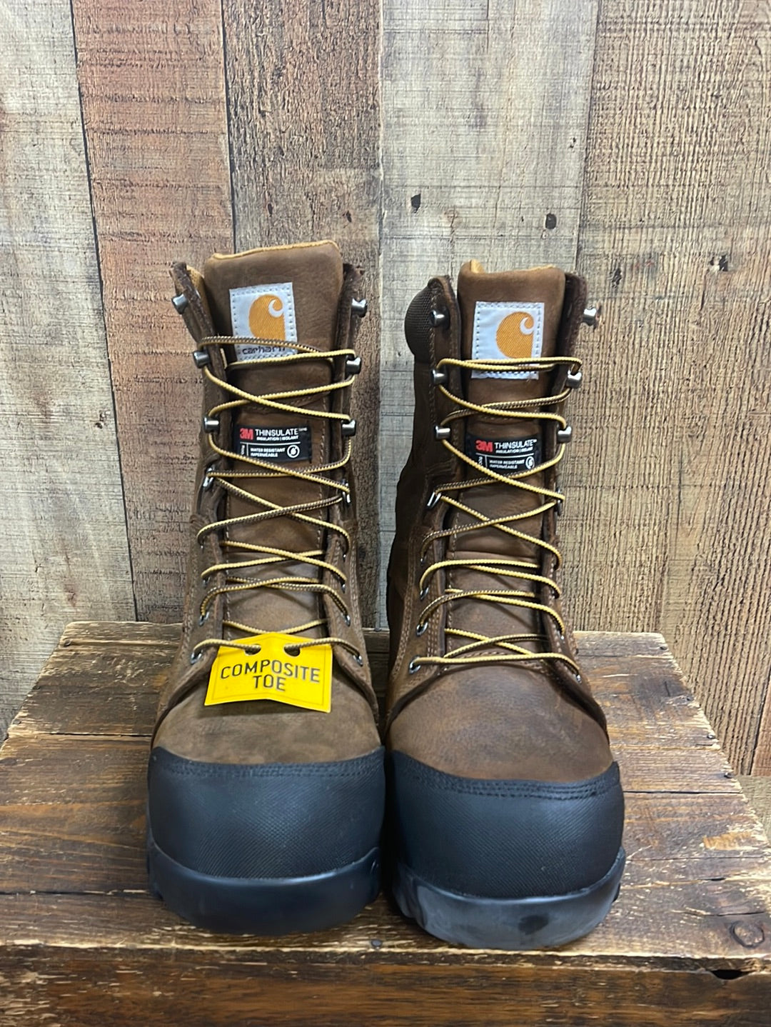8-Inch Brown Rugged Flex Waterproof Insulated