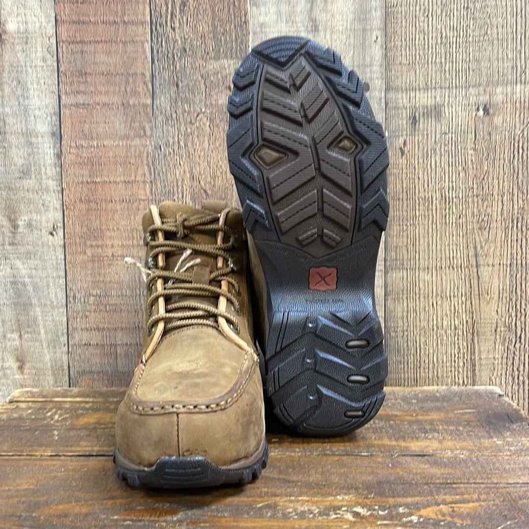 Twisted X Women’s Work 6″ Alloy Toe Hiker Boot – Waterproof Tan
