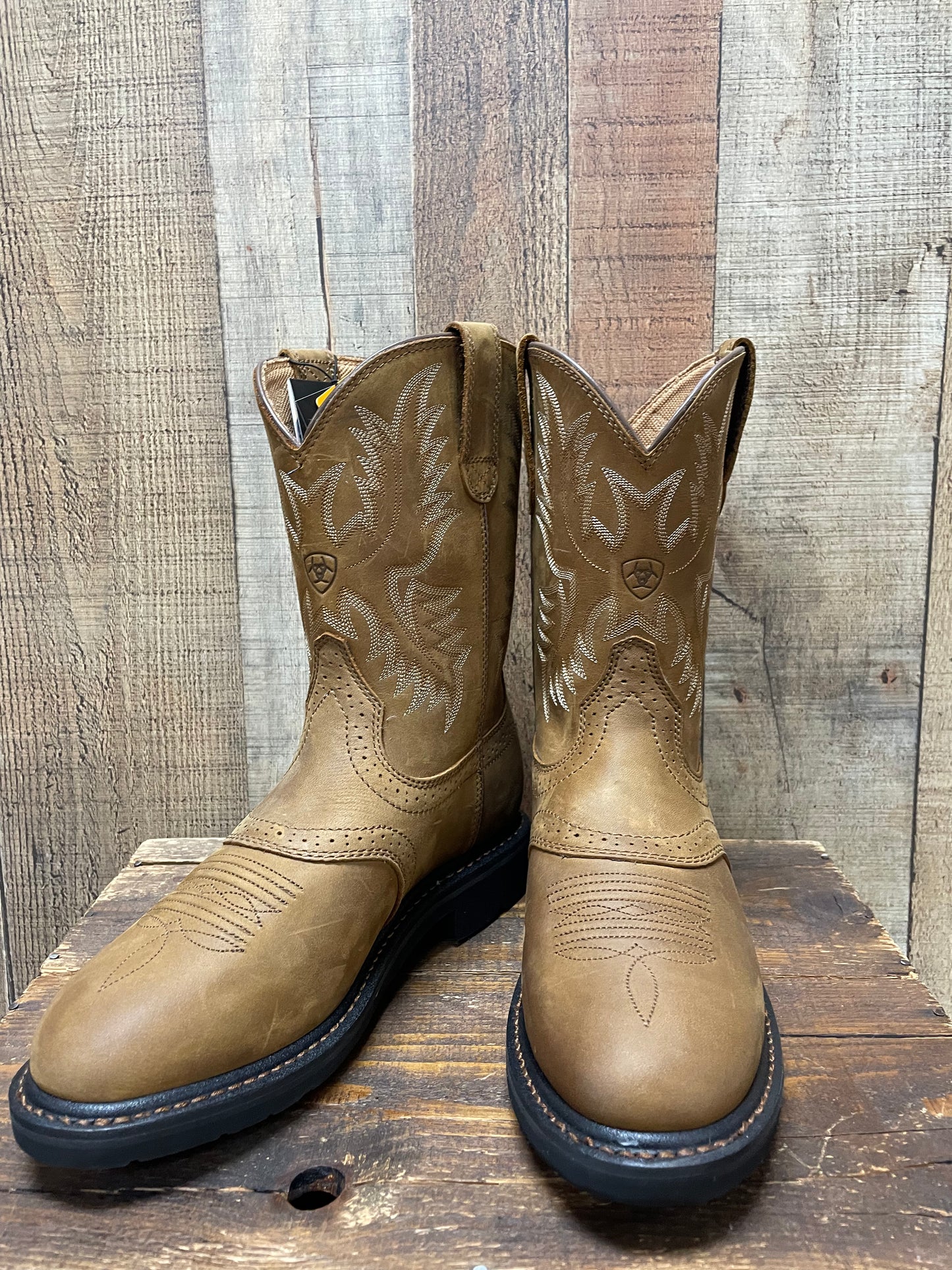 ARIAT MEN'S SIERRA SADDLE WORK BOOTS 10002304