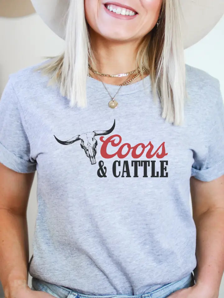 Coors & Cattle Tee