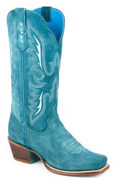 Roper Turquoise Suede
