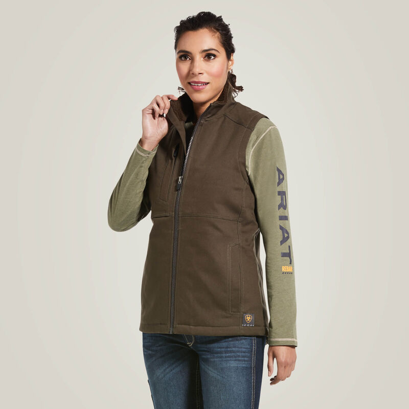 Women's Rebar DuraCanvas Insulated Vest