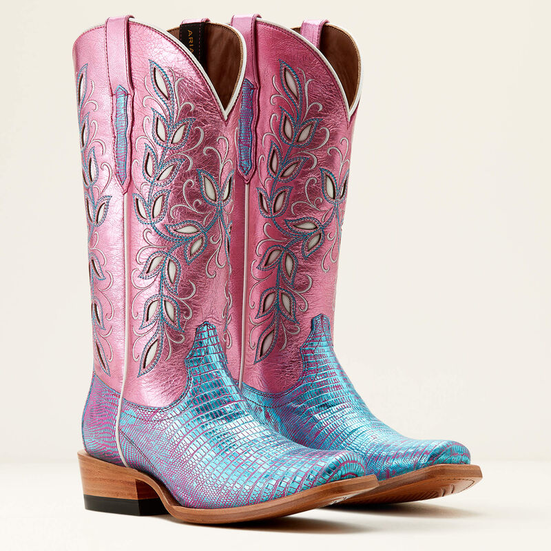 Ariat Women's Futurity Lizard Silk Western Boot