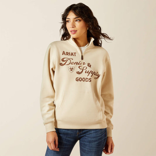 Women's Ariat Logo 1/2 Zip