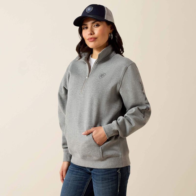 Women's Ariat Logo 1/2 Zip