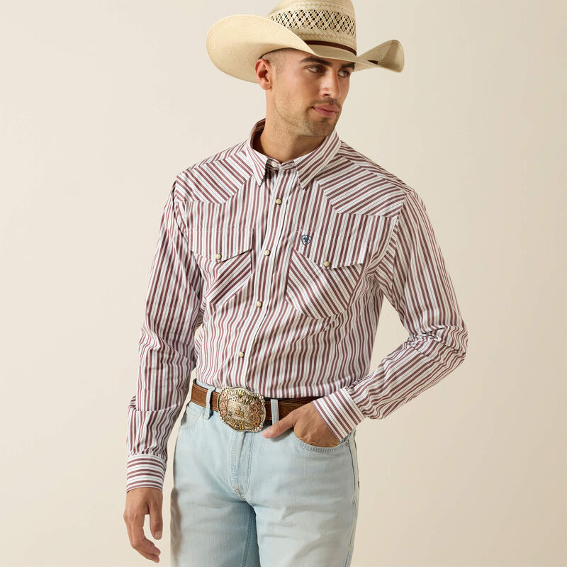 Ariat Men's Pro Series Trae Fitted Snap Shirt