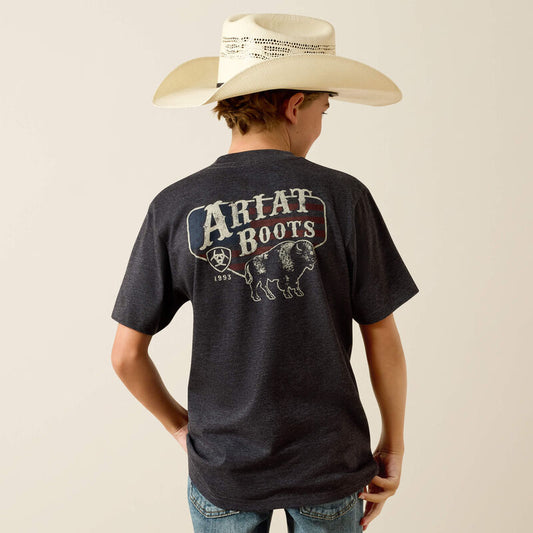 Ariat Boy's Bison Tee