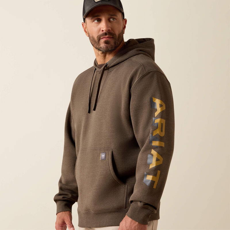 Men's Ariat Rebar Logo Hoodie