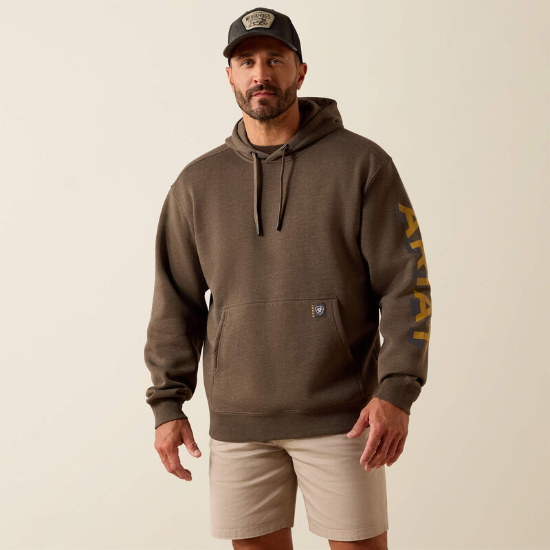 Men's Ariat Rebar Logo Hoodie