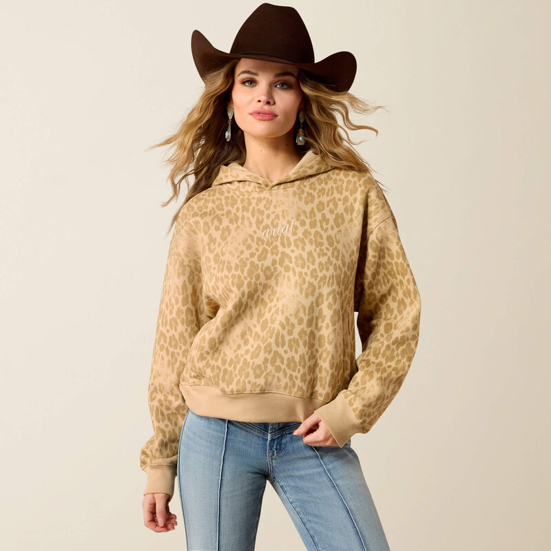 Ariat Faded Leopard Hoodie