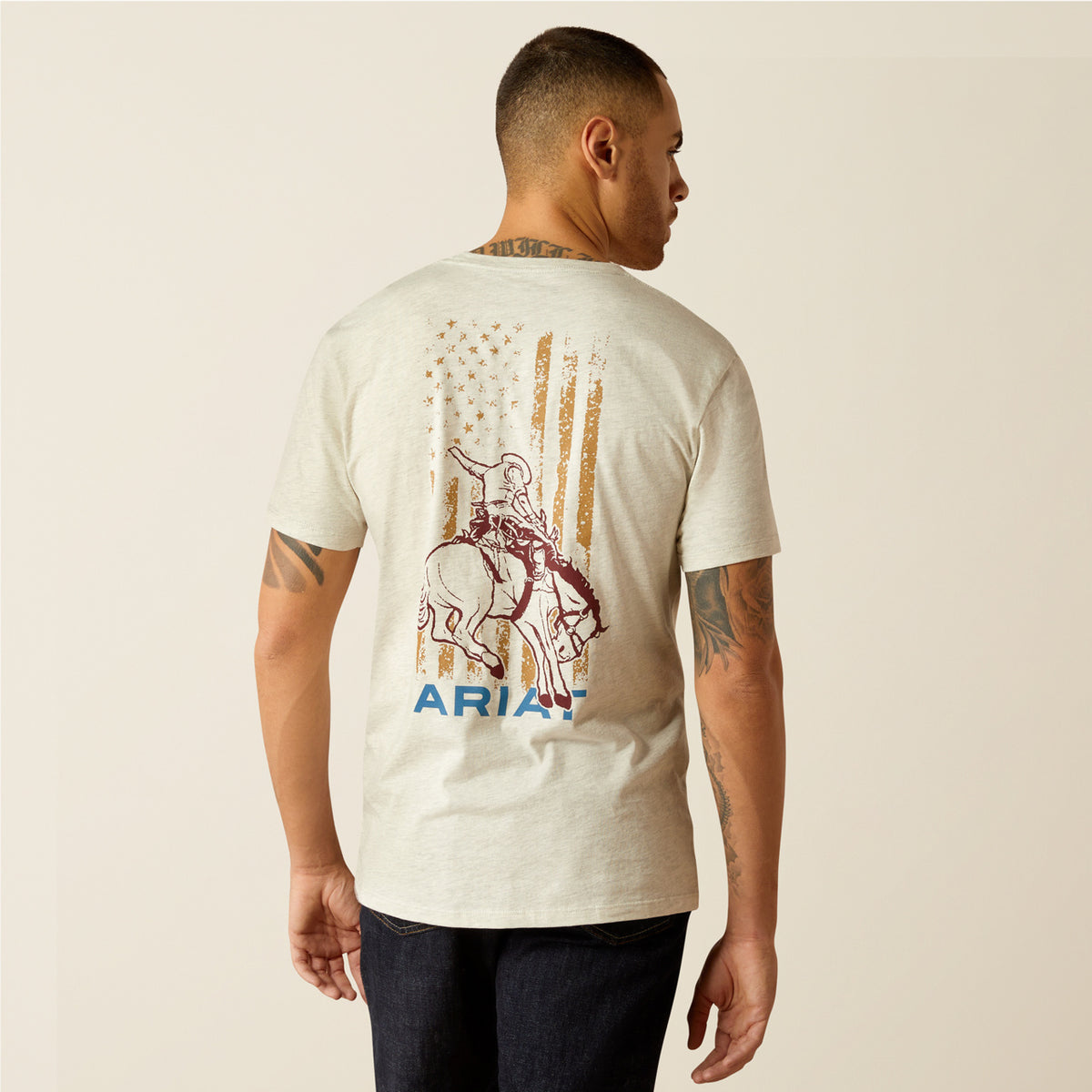 Ariat Rodeo Print Ariat Rodeo Proud T-shirt – Chillicothe Bootery Inc