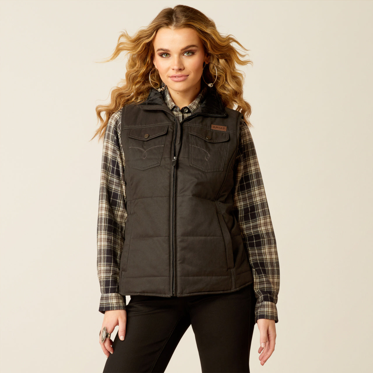 Ariat Women's Grizzly Quilted Vest