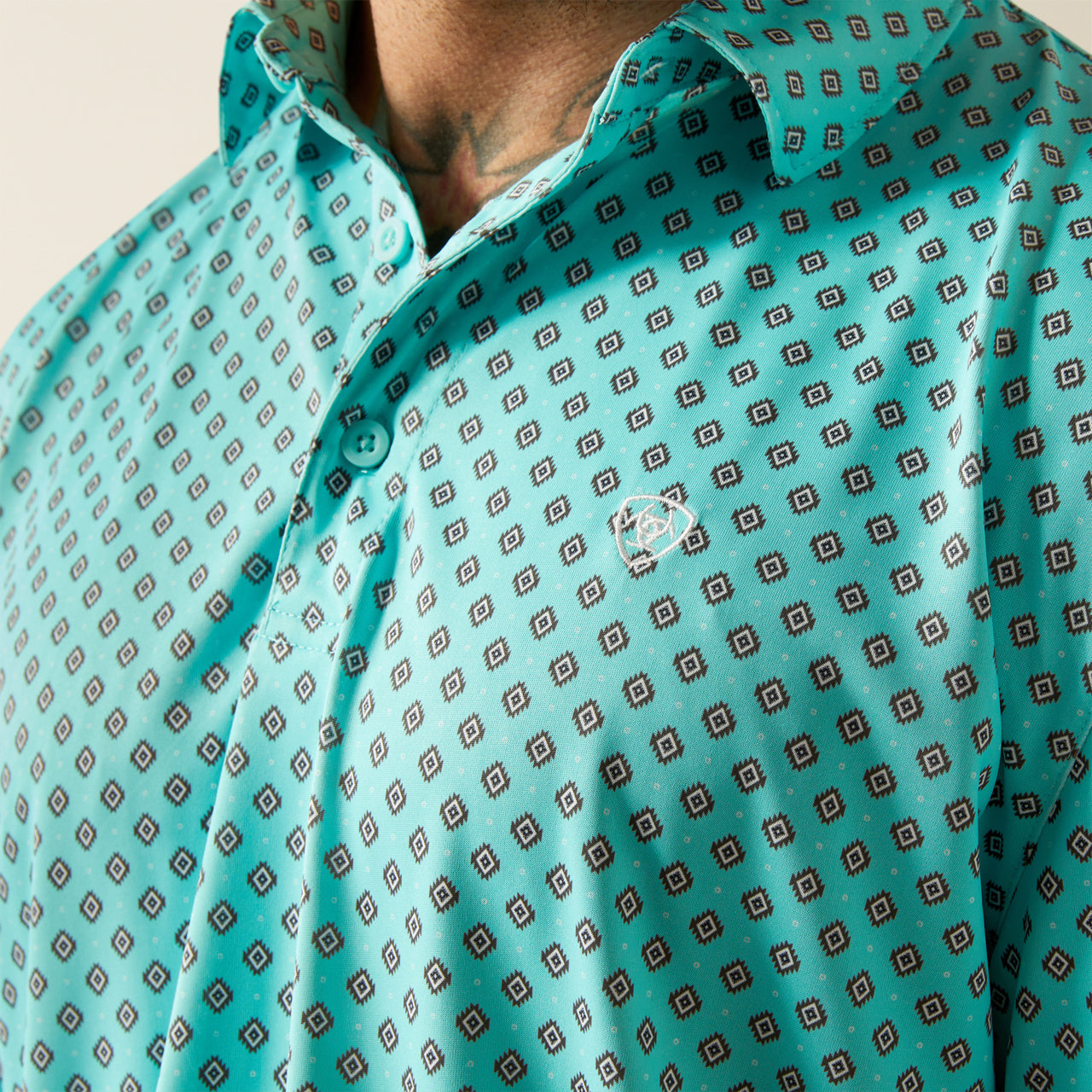 Ariat All Over Print Polo