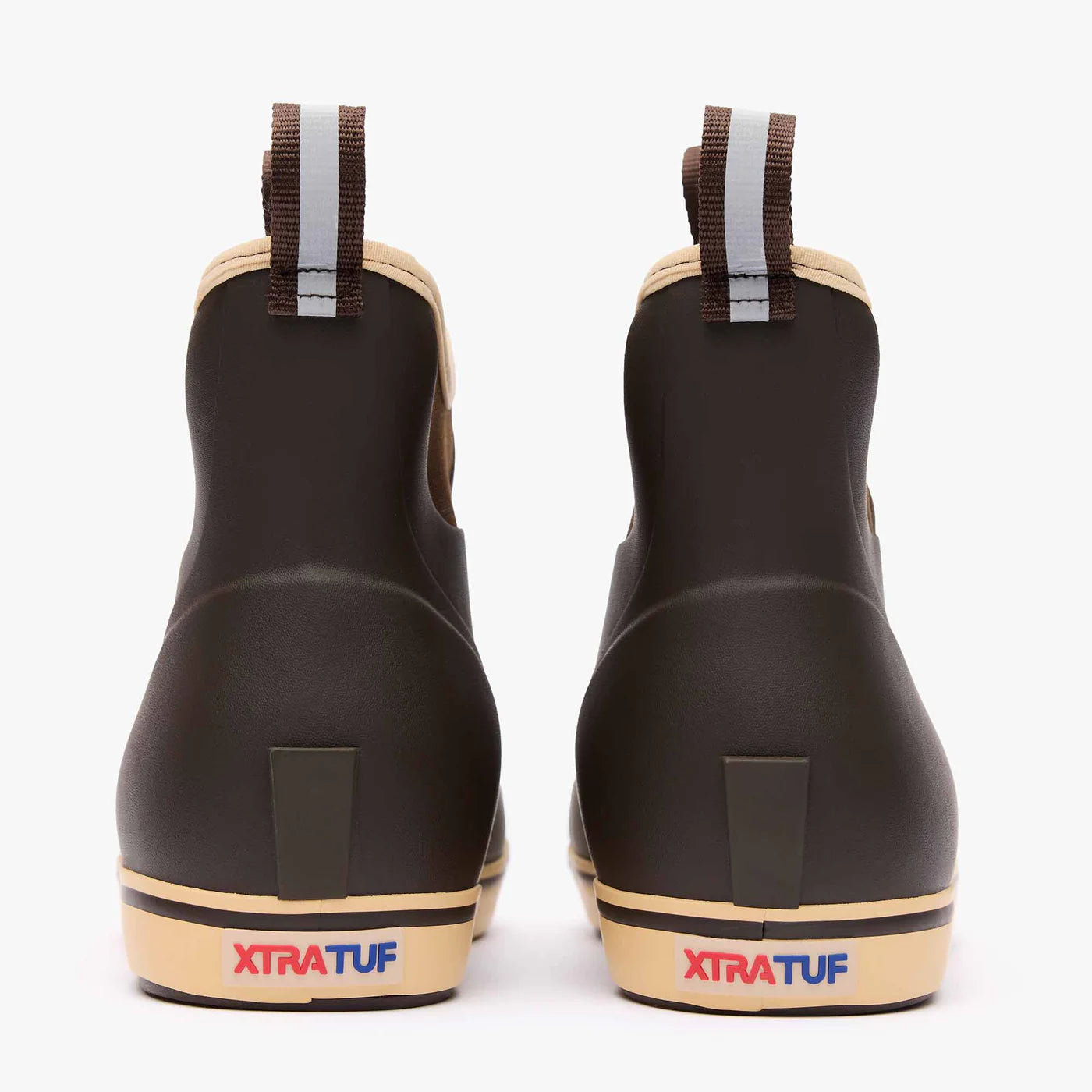 XTRATUF Men's Brown Ankle Deck Boot