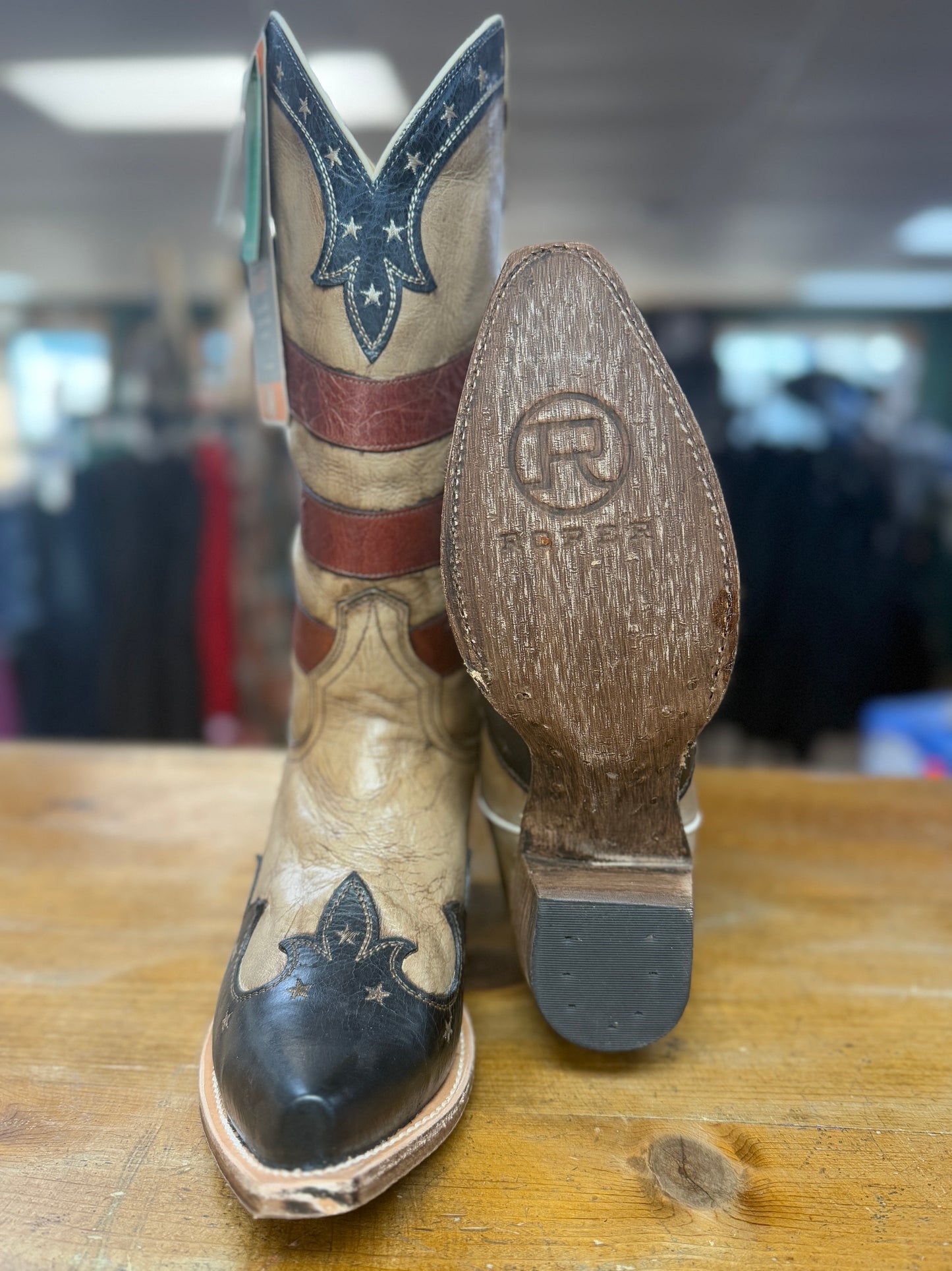 Women's Roper American Flag Boot